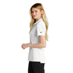 Nike NKDC1991 Ladies Dri-FIT Micro Pique 2.0 Polo - White