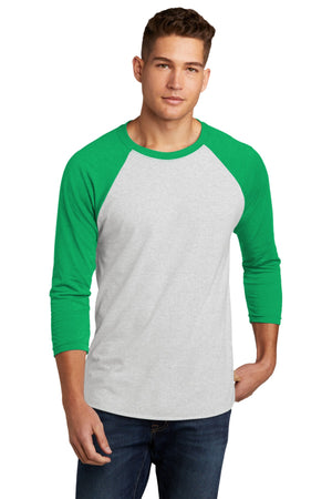 Next Level Apparel NL6051 Adult Tri-Blend 3/4-Sleeve Raglan Tee - 