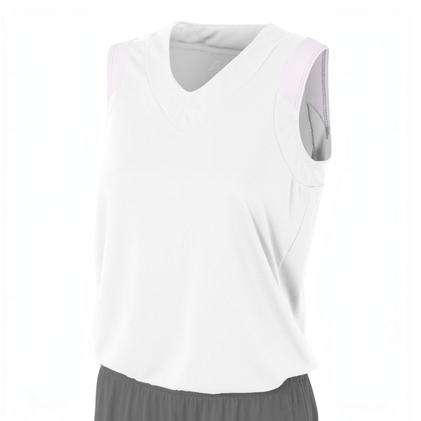 A4 NW2340 Women's Moisture Management V-Neck Muscle