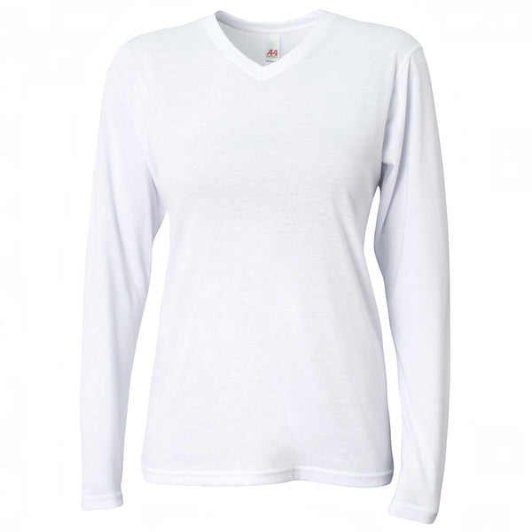A4 NW3029 Women's Softek Long Sleeve Tee