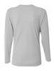 A4 NW3255 Women's Long Sleeve V-Neck Birds Eye Mesh Tee
