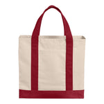 Port Authority BG429 Cotton Canvas Two-Tone Tote