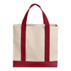 Port Authority BG429 Cotton Canvas Two-Tone Tote