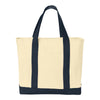 Port Authority B400 Ideal Twill Two-Tone Shopping Tote