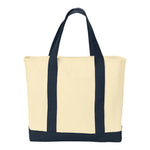 Port Authority B400 Ideal Twill Two-Tone Shopping Tote