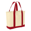 Port Authority B400 Ideal Twill Two-Tone Shopping Tote