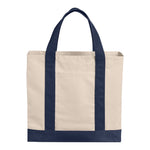 Port Authority BG429 Cotton Canvas Two-Tone Tote