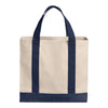 Port Authority BG429 Cotton Canvas Two-Tone Tote
