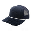 PITBULL FLC10 5 Panel Fleece PV Plush Rope Meshback