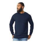 Gildan 2410 Men's Ultra Cotton Long Sleeve Pocket T-Shirt