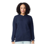Gildan SF008 Unisex Softstyle Midweight 1/4 Zip Sweatshirt