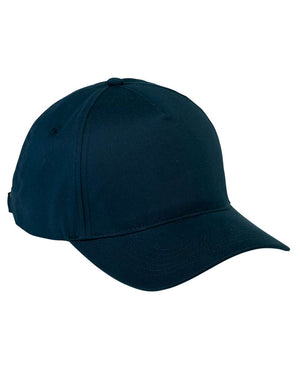 Big Accessories BX034 Five-Panel Brushed Twill Cap - 