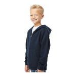 Independent Trading Co SS4001YZ Youth Midweight Full-Zip Hooded Sweatshirt