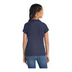 Port Authority YG503 Girls Silk Touch Peter Pan Collar Polo