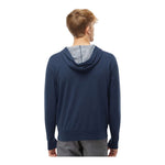 Independent Trading Co PRM90HTZ Unisex Heathered French Terry Full-Zip Hooded Sweatshirt
