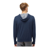 Independent Trading Co PRM90HTZ Unisex Heathered French Terry Full-Zip Hooded Sweatshirt