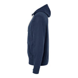 Independent Trading Co PRM90HTZ Unisex Heathered French Terry Full-Zip Hooded Sweatshirt