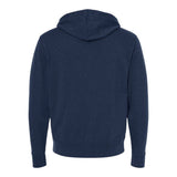 Independent Trading Co PRM90HTZ Unisex Heathered French Terry Full-Zip Hooded Sweatshirt