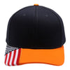 PitBull PB208 6 Panel USA Flag Visor Hat