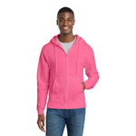 Port & Company PC78ZH Core Fleece Full-Zip Hooded Sweatshirt
