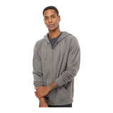 Independent Trading Co PRM33SBZ Unisex Special Blend Raglan Full-Zip Hooded Sweatshirt