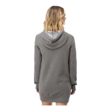 Independent Trading Co PRM65DRS Women’s Special Blend Hooded Sweatshirt Dress