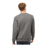 Independent Trading Co PRM30SBC Unisex Special Blend Raglan Crewneck Sweatshirt