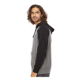 Independent Trading Co PRM33SBP Unisex Special Blend Raglan Hooded Sweatshirt