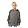 Independent Trading Co PRM15YSB Youth Lightweight Special Blend Raglan Hooded Sweatshirt