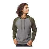 Independent Trading Co PRM33SBP Unisex Special Blend Raglan Hooded Sweatshirt