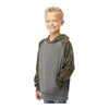 Independent Trading Co PRM15YSB Youth Lightweight Special Blend Raglan Hooded Sweatshirt