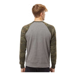 Independent Trading Co PRM30SBC Unisex Special Blend Raglan Crewneck Sweatshirt