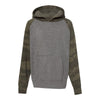 Independent Trading Co PRM15YSB Youth Lightweight Special Blend Raglan Hooded Sweatshirt