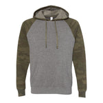 Independent Trading Co PRM33SBP Unisex Special Blend Raglan Hooded Sweatshirt