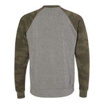Independent Trading Co PRM30SBC Unisex Special Blend Raglan Crewneck Sweatshirt
