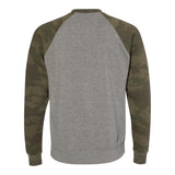 Independent Trading Co PRM30SBC Unisex Special Blend Raglan Crewneck Sweatshirt