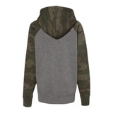 Independent Trading Co PRM15YSB Youth Lightweight Special Blend Raglan Hooded Sweatshirt