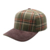 PitBull PLD11 5 Panel Plaid Sandwich Visor Cap