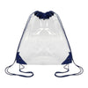 Liberty Bags OAD5007 Clear Drawstring Pack