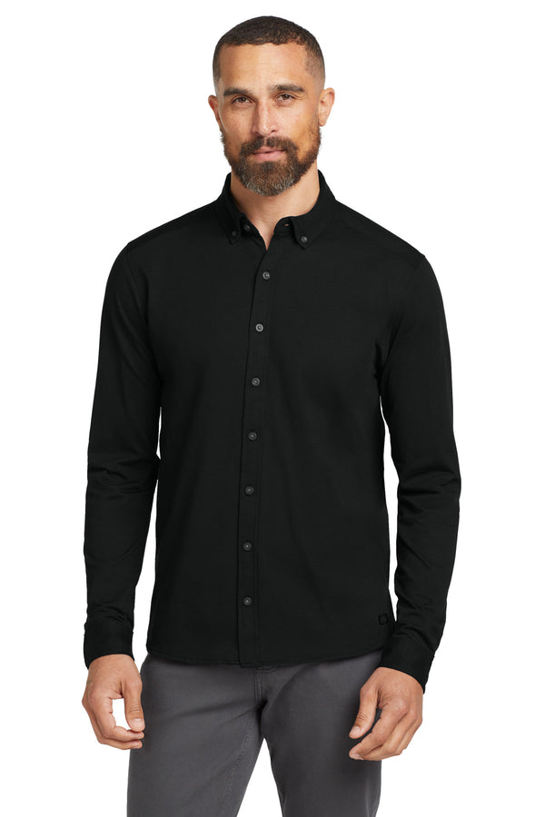OGIO OG145 Code Stretch Long Sleeve Button-Up