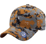 Pit Bull PB128C Hook and Loop Backstrap Camo Curved Hat Camouflage Cap