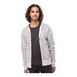 Independent Trading Co PRM90HTZ Unisex Heathered French Terry Full-Zip Hooded Sweatshirt