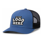 Custom Embroidered Pacific Headwear 104C Trucker Snapback Cap - 3D Embroidery