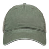 The Game GB522 Pigment Dyed Twill Soft Trucker Cap – Relaxed Fit with Slide Buckle Closure