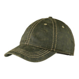 Port Authority C924 Pigment Print Distressed Cap