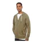 Independent Trading Co SS1000Z Unisex Icon Lightweight Loopback Terry Full-Zip Hooded Sweatshirt