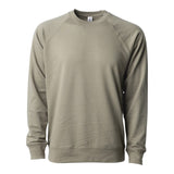 Independent Trading Co SS1000C Unisex Icon Lightweight Loopback Terry Crewneck Sweatshirt