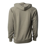 Independent Trading Co SS1000 Unisex Icon Lightweight Loopback Terry Hooded Sweatshirt