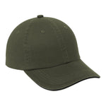 Port Authority C830 Sandwich Bill Cap with Striped Closure