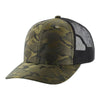 KAMEL 815NCT 6 Panel Nylon Camo Trucker Hat 815 series